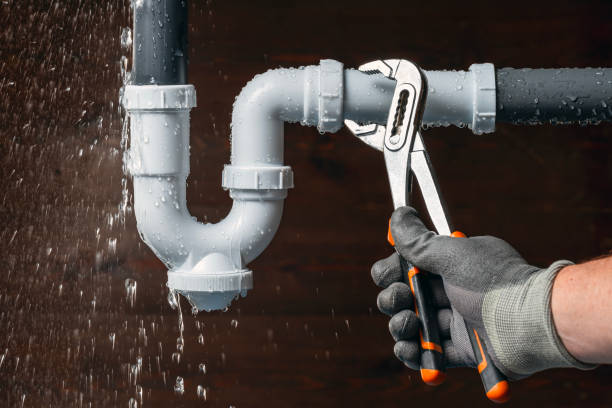 Professional Leak Detection technician working in Greenfield Center, NY